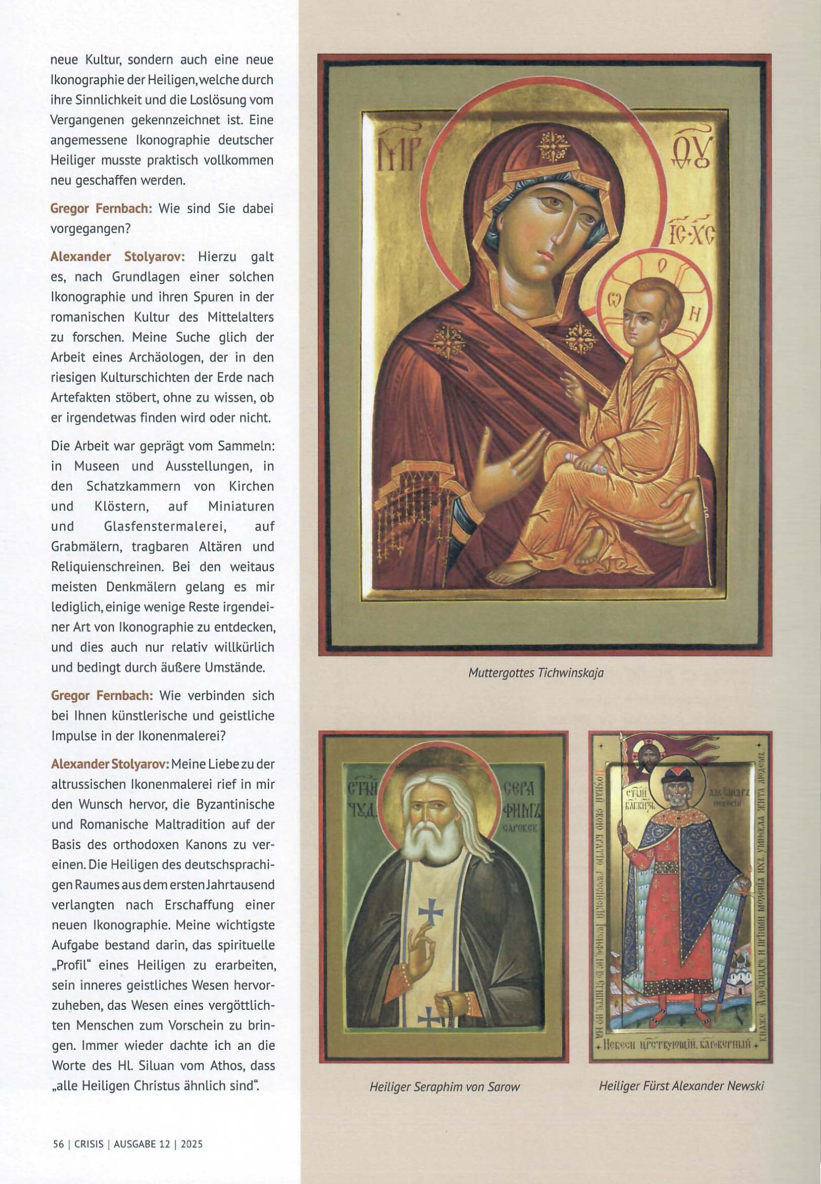 Alexander Stoljarov - Magazin CRISIS, Ausgabe 12