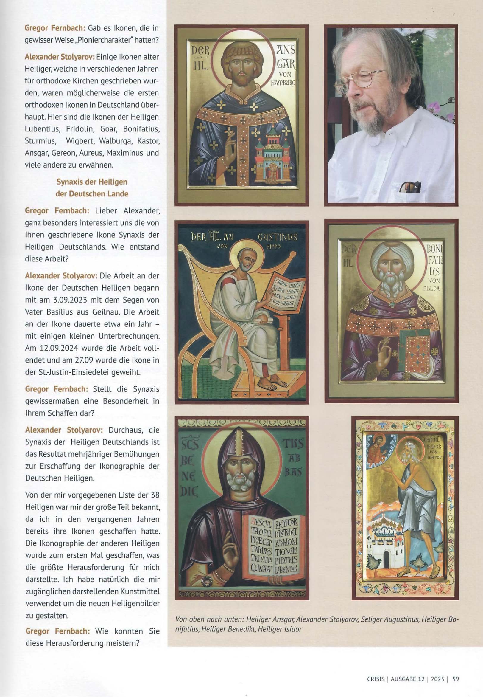 Alexander Stoljarov - Magazin CRISIS, Ausgabe 12